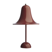 Tragbare Lampe aus bordeauxrotem Polycarbonat Pantop - -. Verpan