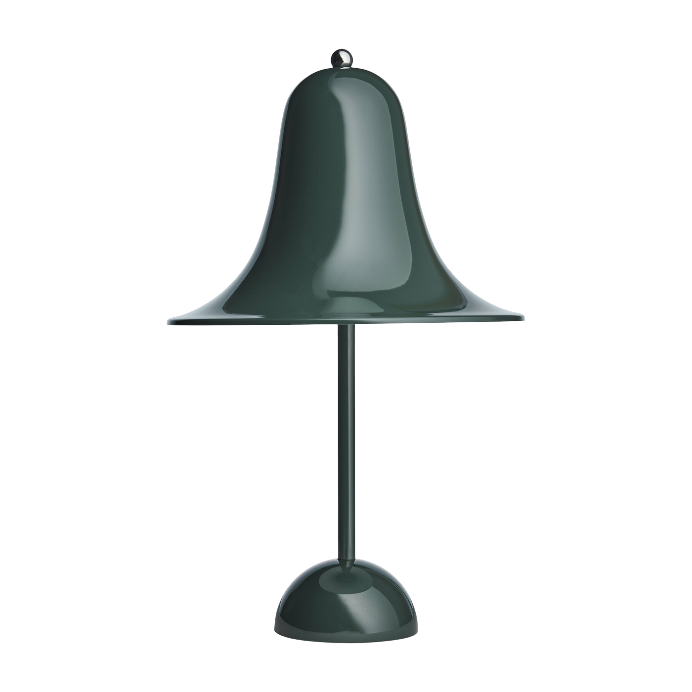 Lampe portable en polycarbonate vert foncé Pantop - Verpan