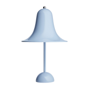 Light blue metal table lamp Pantop - Verpan