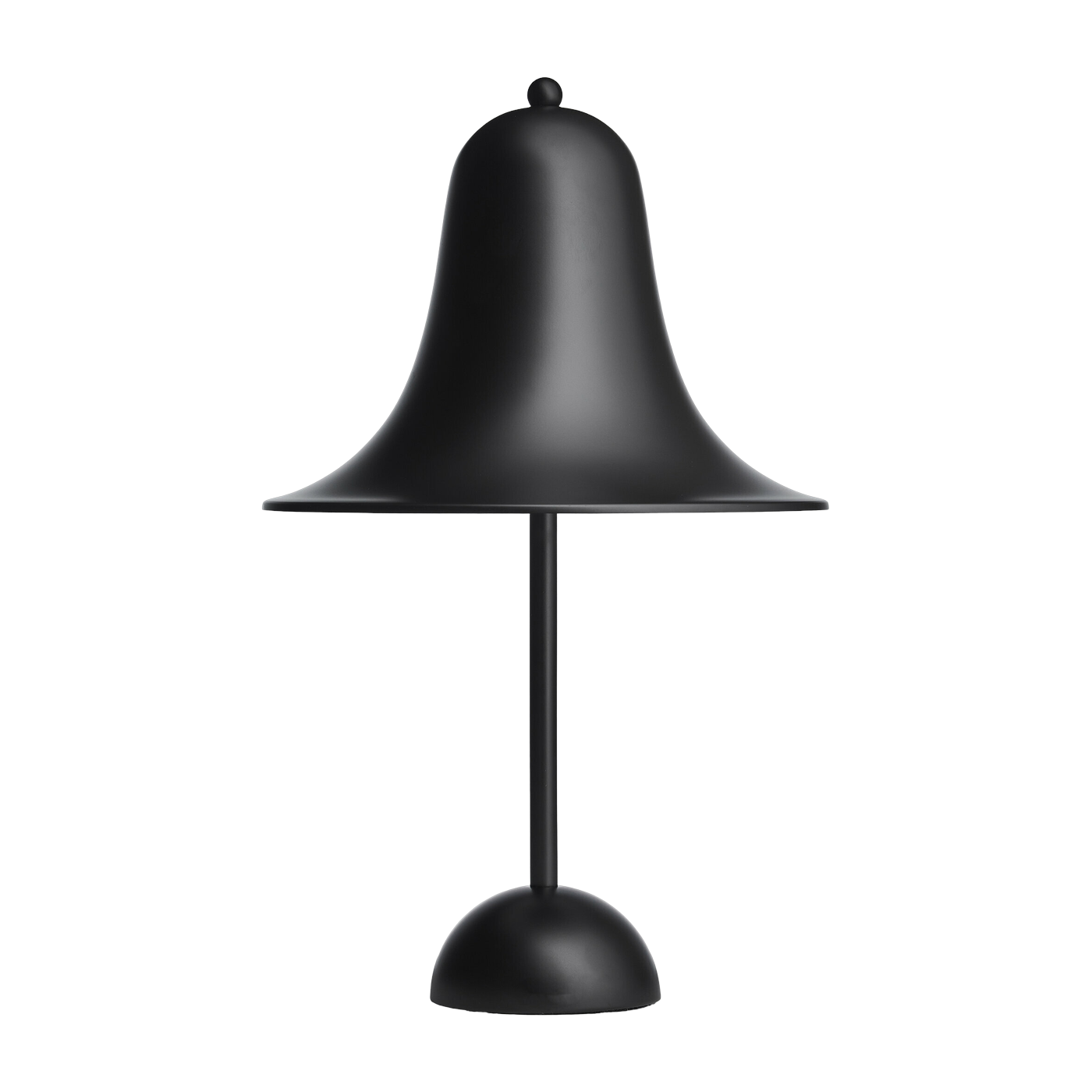 Lámpara de mesa de metal negro mate Pantop - Verpan