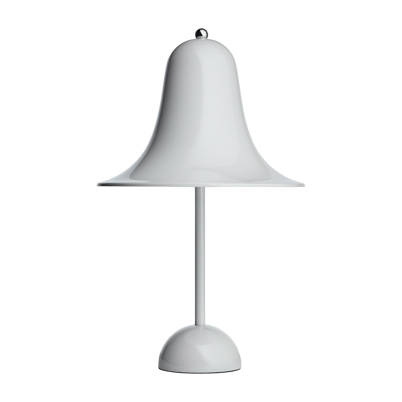 Lampada da tavolo in metallo grigio Pantop - Verpan