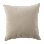 Cojín de terciopelo beige Bean - Emko