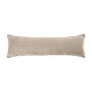 Cojín rectangular Bean en terciopelo beige - Emko