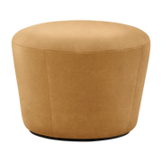 Puff de cuero Cognac Naïve - Emko