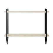 Black frame wall shelf Dessus - Emko
