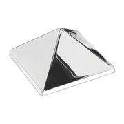Mirror Sculpture clear acrylic wall 1 Pyramid - Verpan