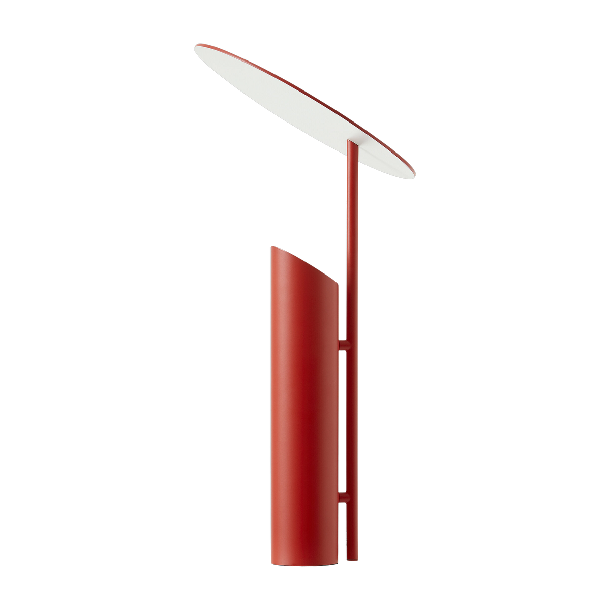 Lampe de table en acier rouge Reflect - Verpan
