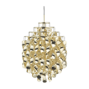 Lámpara colgante dorada Spiral SP01 - Verpan