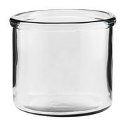 Florero transparente 15 cm Reem - House Doctor