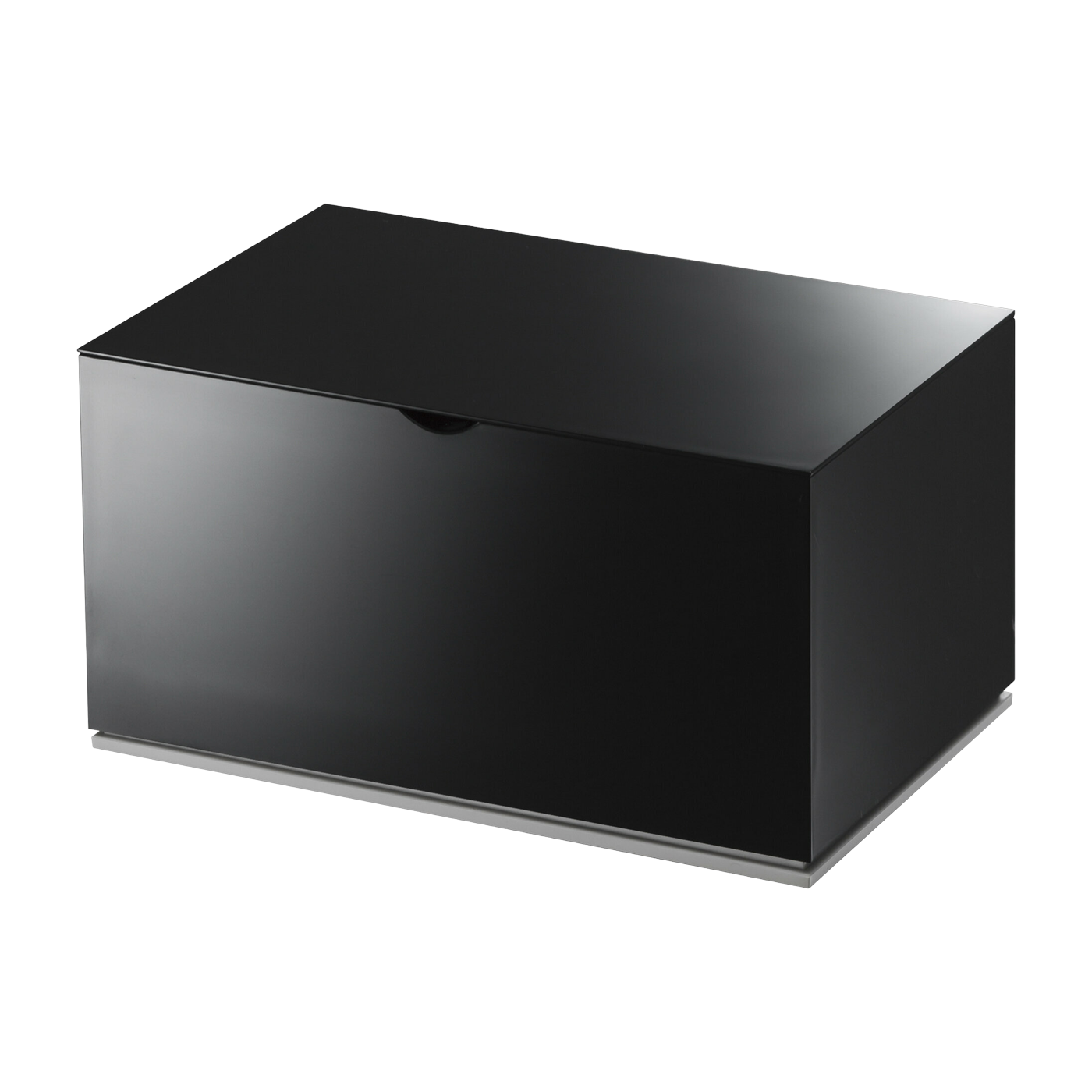 Veil black resin bath organizer - Yamazaki