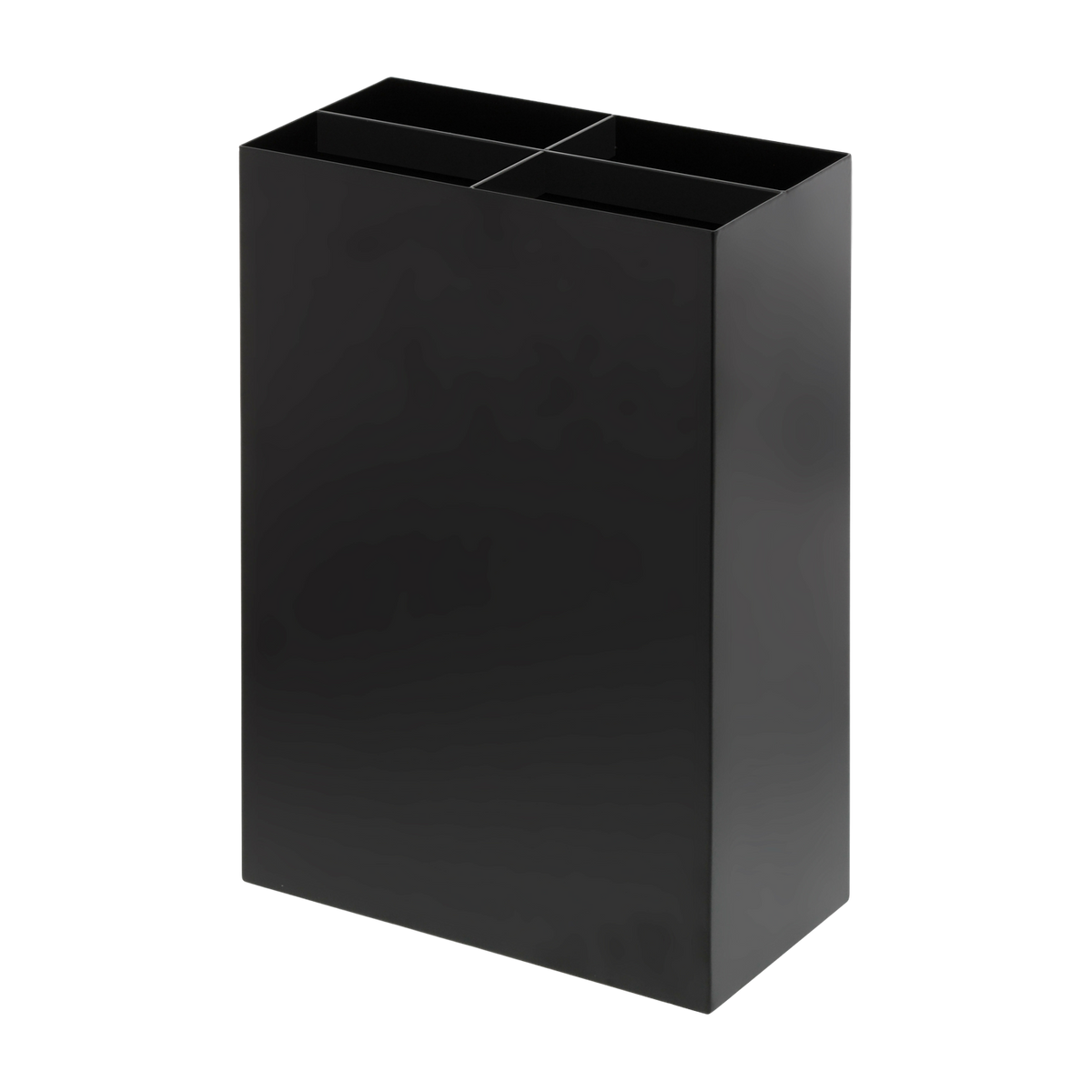 Smart Black Steel Umbrella Stand - Yamazaki