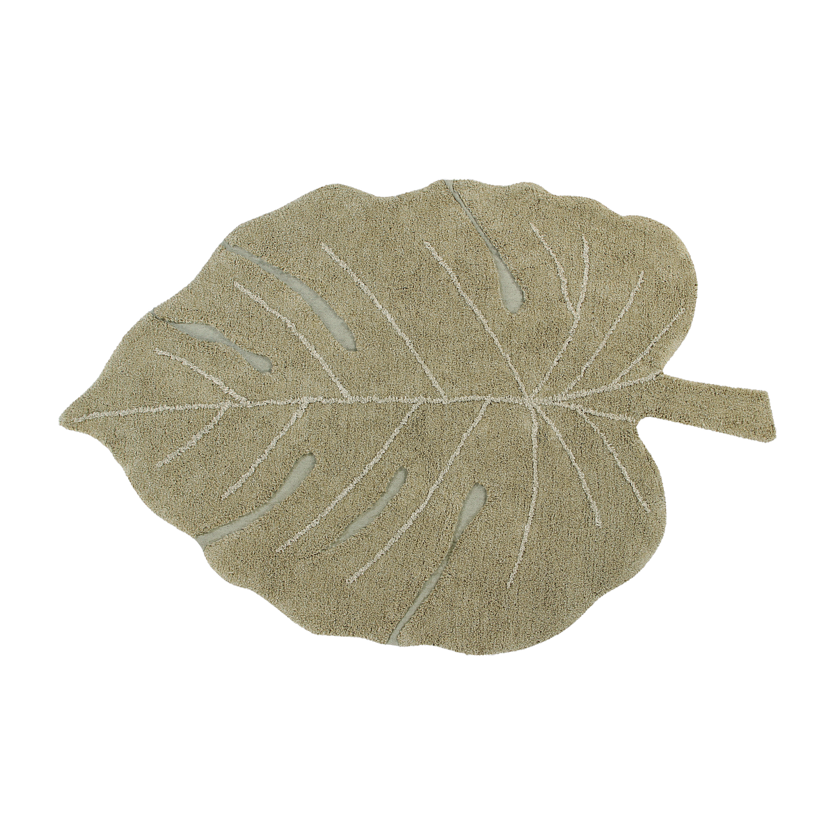 Tappeto di Monstera oliva - Lorena Canals
