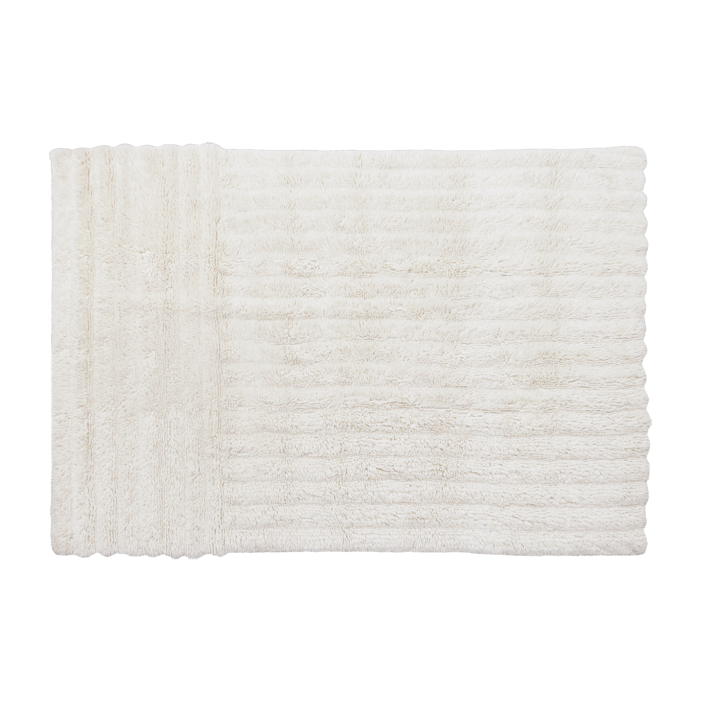 Tappeto in lana bianca 240 x 170 cm Dunes - Lorena Canals