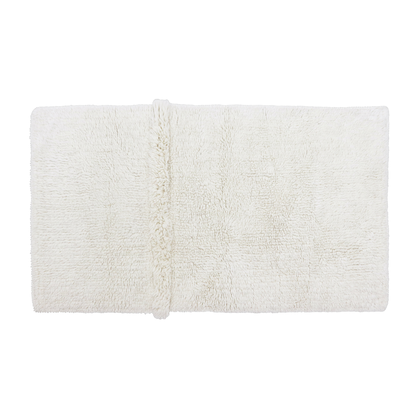 Tapis en laine blanc 80x140 cm Tundra - Lorena Canals