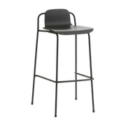 Sgabello da bar in acciaio nero da 75 cm Studio - Normann Copenhagen