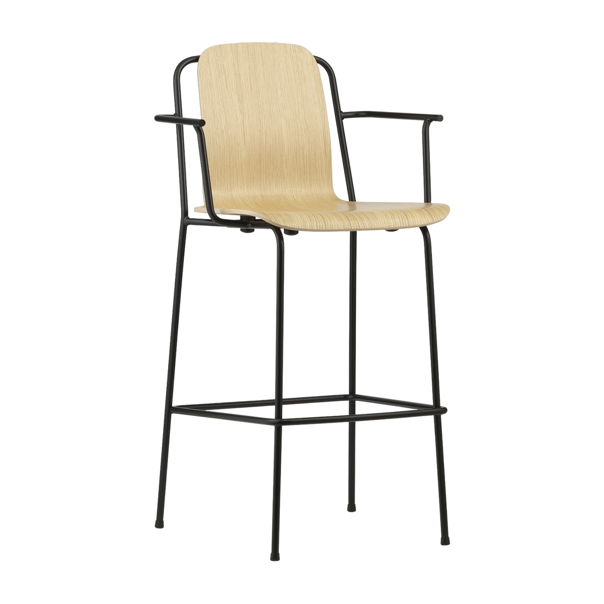 Silla de bar de acero negro 65 cm Studio - Normann Copenhagen