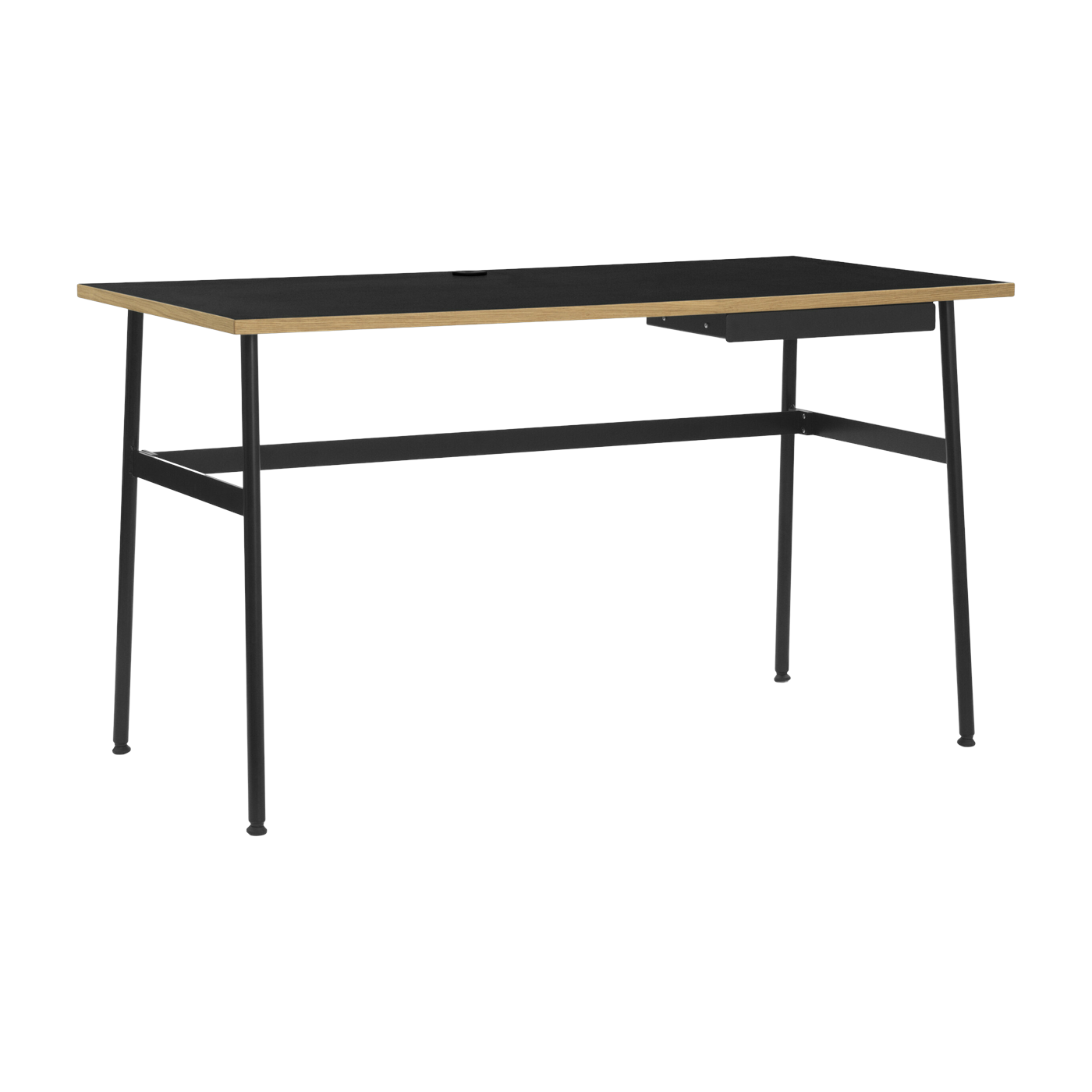 Bureau en stratifié noir Journal noir - Normann Copenhagen