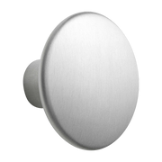 Patère ronde en aluminium gris 2,7 cm Dots - Muuto