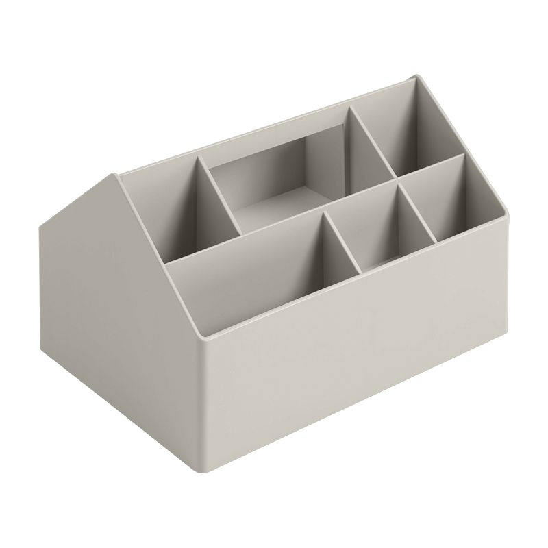 Boîte à outils en plastique recyclé grise Sketch - Muuto