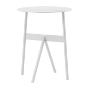 Weißer Beistelltisch aus Stahl Stook -. Normann Copenhagen