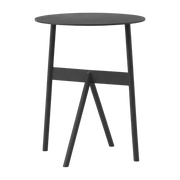 Table d'appoint en acier noir Ø37cm Stook noir - Normann Copenhagen
