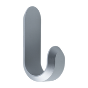 Appendiabiti in alluminio argento Curve - Normann Copenhagen