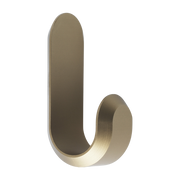 Percha de aluminio dorado Curve - Normann Copenhagen