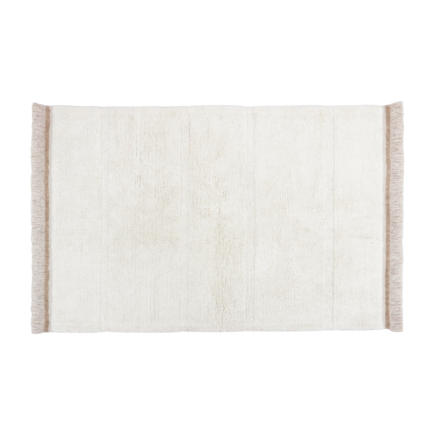 Tappeto in lana 170 x 120 cm bianco Steppe - Lorena Canals