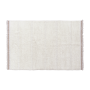 Wollteppich 240 x 170 cm weiß Steppe - Lorena Canals