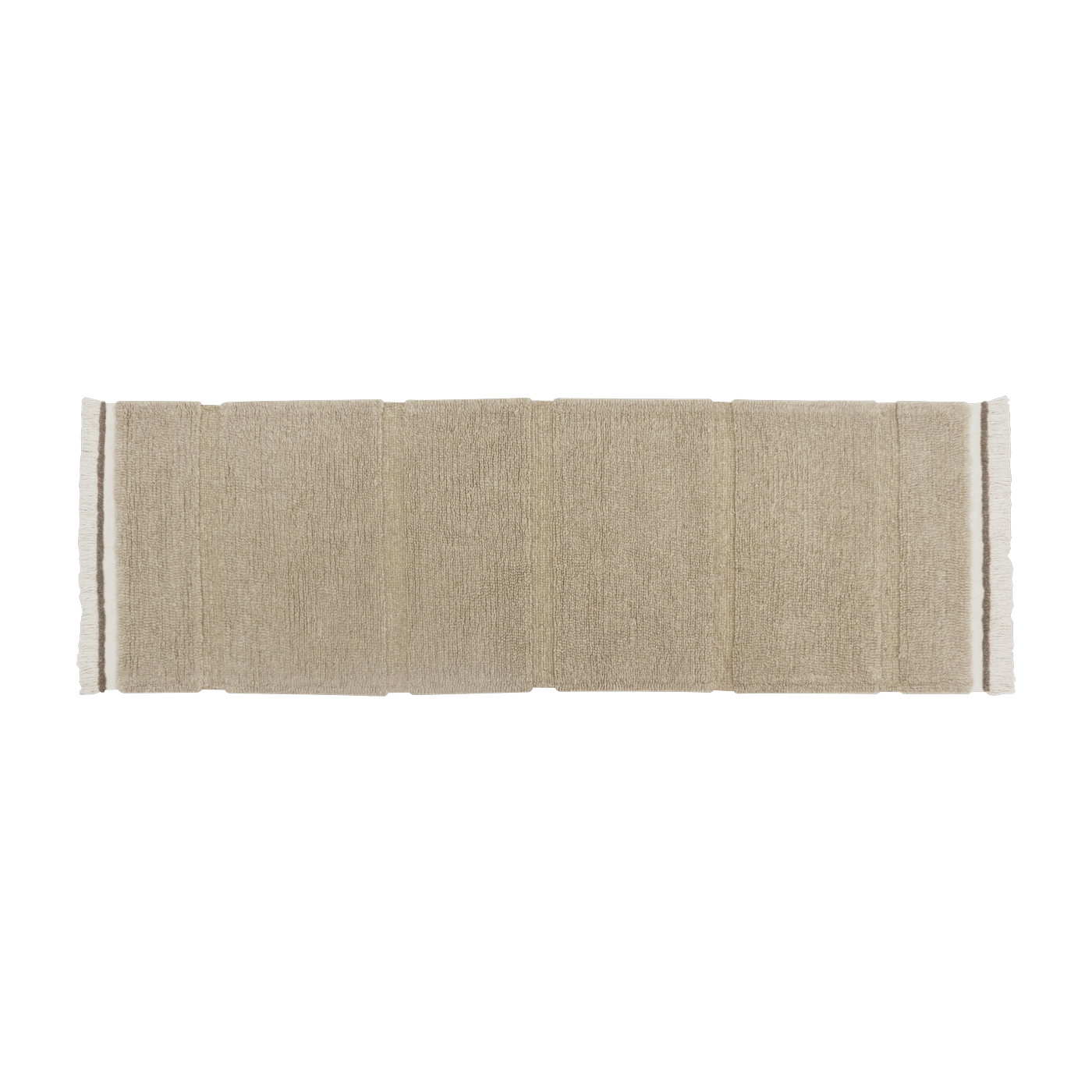 Beige wool rug 230 x 80 cm Steppe - Lorena Canals