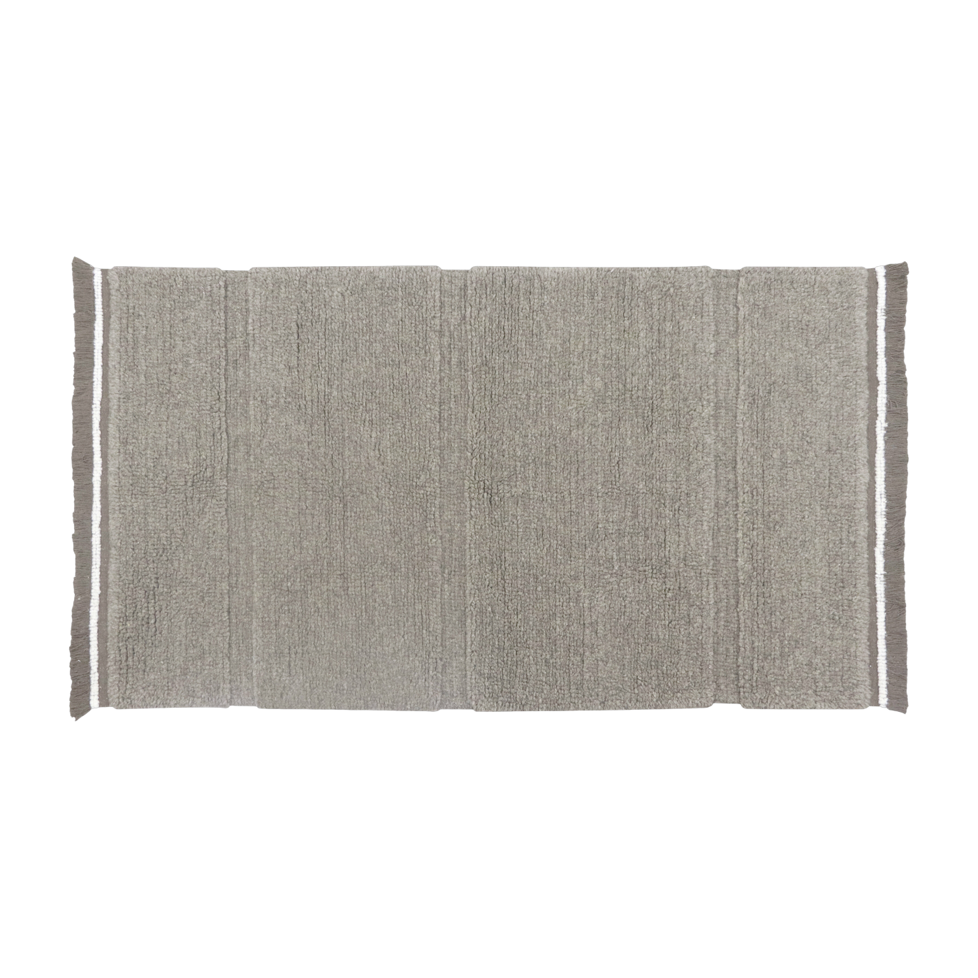 Grey wool carpet 140 x 80 cm Steppe - Lorena Canals