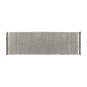 Tapis en laine gris 230x80 cm Steppe - Lorena Canals