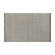 Grauer Wollteppich 240 x 170 cm Steppe -. Lorena Canals