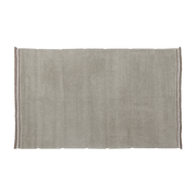Grauer Wollteppich 300 x 200 cm Steppe -. Lorena Canals