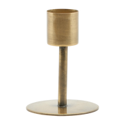 Bougeoir Anit Antique Brass - House Doctor