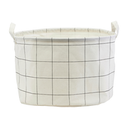 Checkered Storage Basket 25 x 40 cm - House Doctor