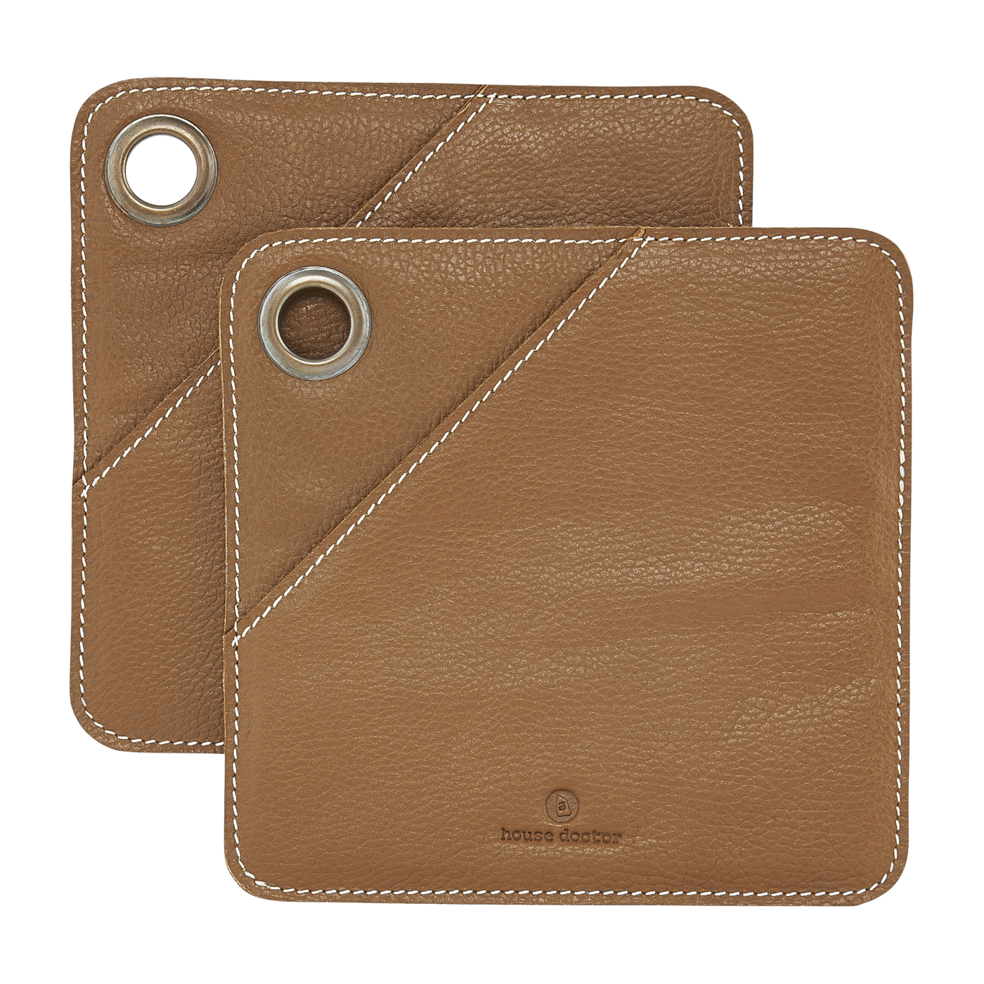 Potholders Square Brown - House Doctor