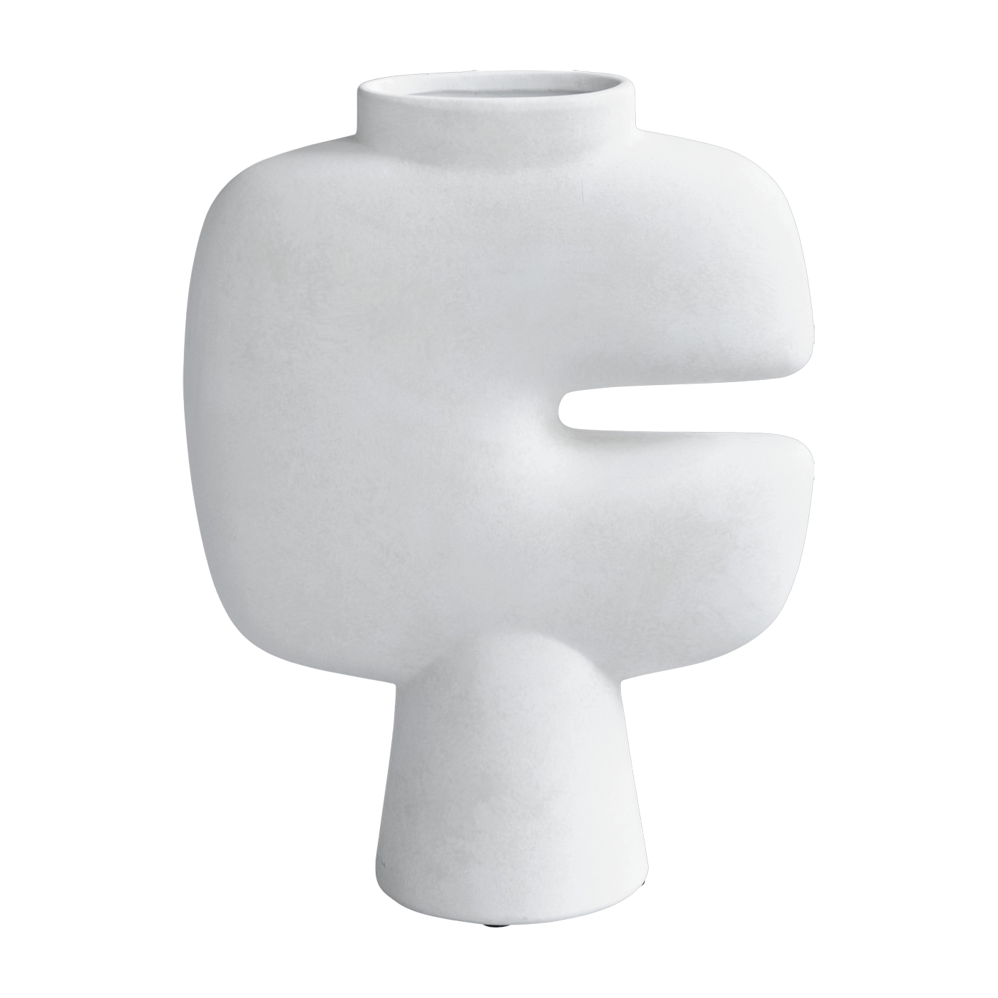 Vase bianco tribale medio - 101 Copenhagen
