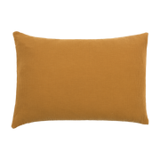 Funda de almohada de gasa de algodón mostaza 50 x 70 cm - The Cool Republic