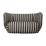 2-Sitzer-Sofa louisiana sand und schwarz Rico - -. Ferm Living
