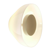 Applique en verre blanc opale 18cm Aura - Marset