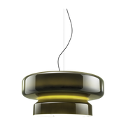Green polycarbonate suspension LED Bohemia - Marset