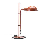 Lamp of bureau in iron terracotta Funiculi S - Marset