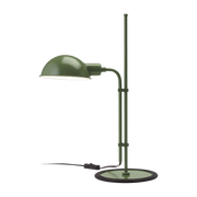 Lampada da bureau in ferro verde Funiculi S - Marset