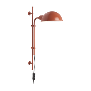 Funiculi Lampada da parete in terracotta e ferro - Marset
