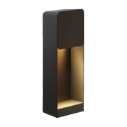 Lab A 35 Gray and Brown Aluminum Outdoor Sconce - Marset