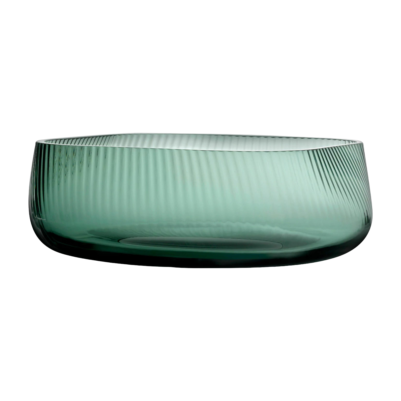 Centro de mesa verde Opti - Nude Glass