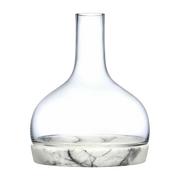 Glaskaraffe mit base aus marbre Chill -. Nude Glass