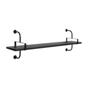 Etagère en frêne noir 155 cm Démon Shelf - Gubi