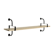 Lacquered oak shelf 155 cm Demon Shelf - Gubi